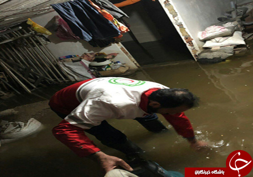 امدادرسانی به ۴۴۰ حادثه دیده در سیل ساری