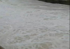 خروش طبیعت در روستای باغه یلمه سالیان + فیلم
