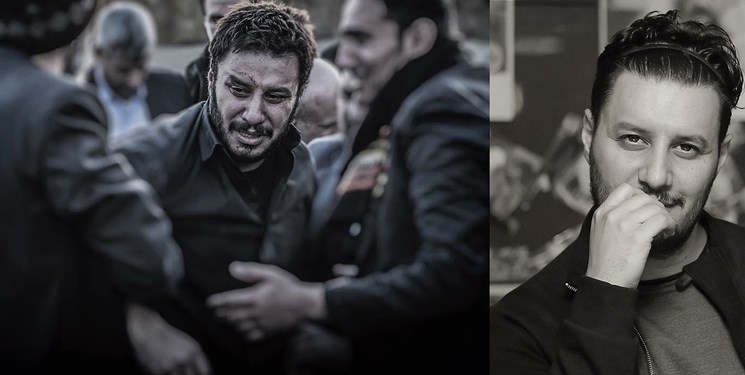 جواد عزتی به سوگ پدر نشست