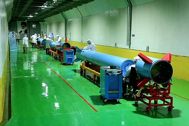 دزفول یکی از موشک&zwnj;های کارخانه زیرزمینی
