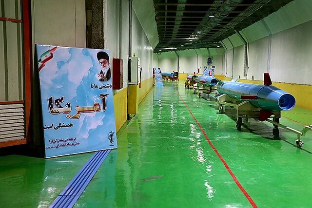 دزفول یکی از موشک&zwnj;های کارخانه زیرزمینی