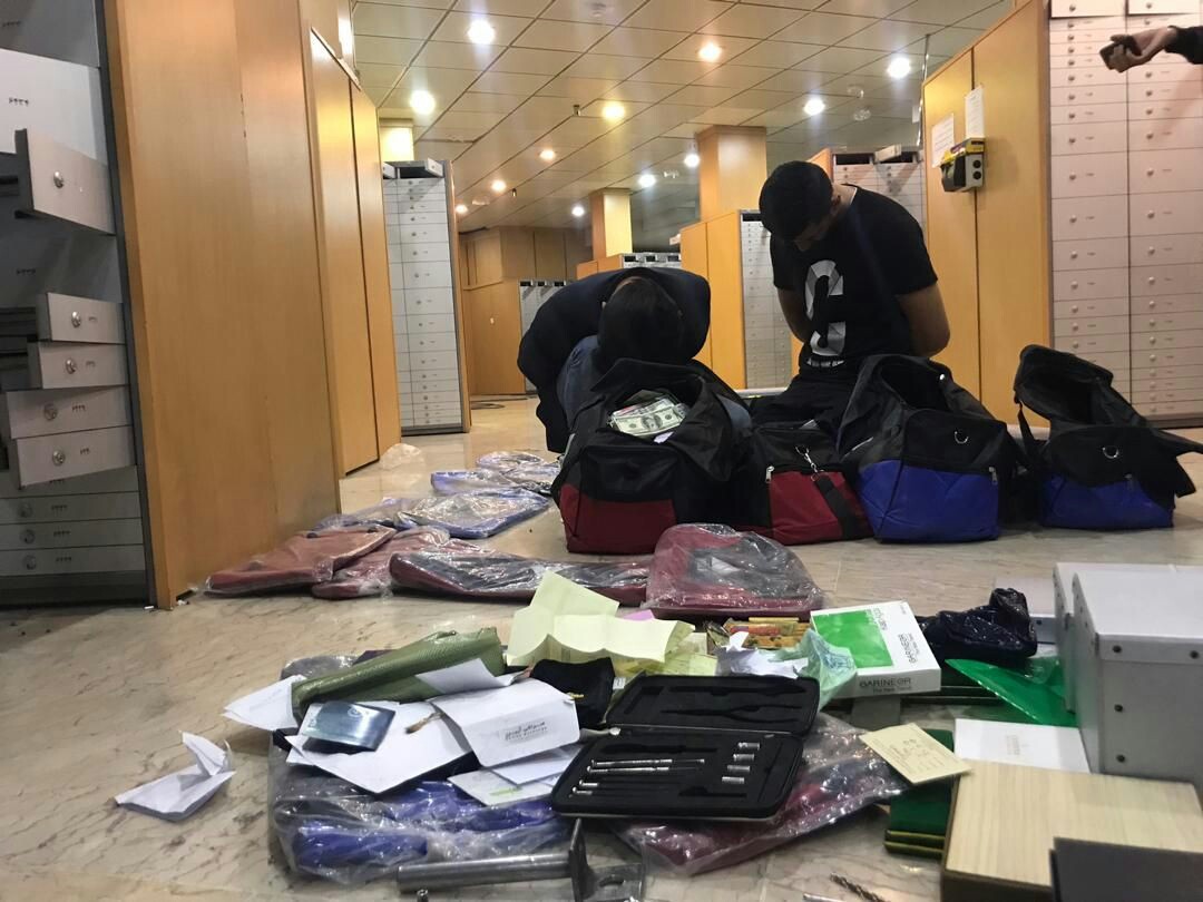 سارقان صندوق امانات بانک دستگیر شدند