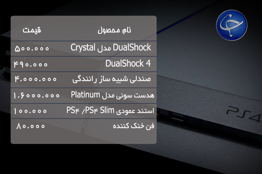 آخرین قیمت انواع کنسول بازی و لوازم جانبی آن در بازار (تاریخ ۳ اسفند) +جدول