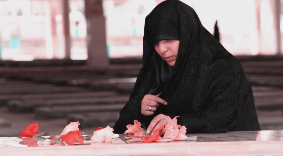 گلایه‌ی همسر شهید مهدی نوروزی از زخم زبان های تلخ مردم+تصاویر