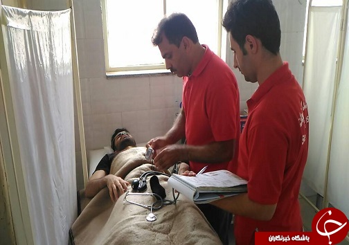 بهره مندی بیش از ۲ هزار نفر از خدمات درمانی هلال احمر دزفول