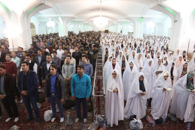 عاشقانی که در حرم مطهر رضوی پیمان عاشقی بستند/ ۲۶۰ زوج زندگی مشترک خود را آغاز کردند