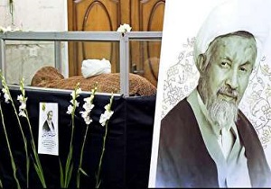 پیکر آیت الله مومن تا دقایقی دیگر در قم تشییع می شود