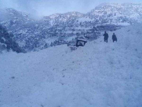 مسدود بودن برخی از جاده های ۶ ولایت افغانستان