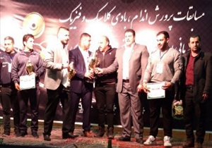 کسب مقام سوم تیم مهاباد در مسابقات پرورش اندام استان