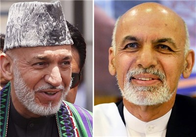 گفتگوی غنی و کرزی درباره روند صلح