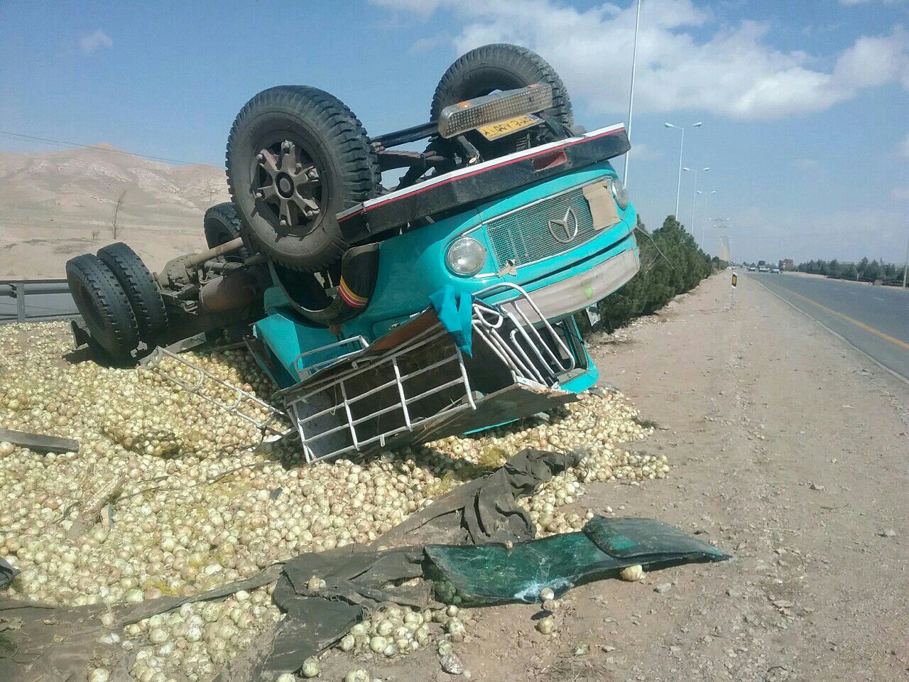 پیازهای بندرعباس به مقصد نرسیدند