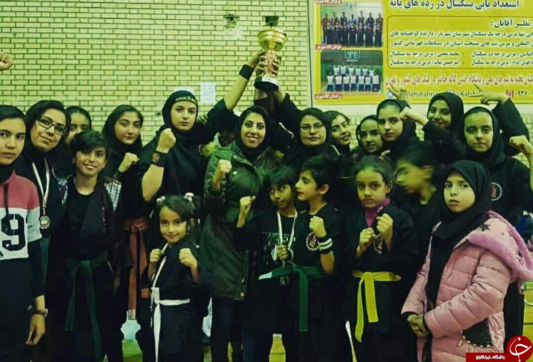 نینجا رنجرکاران کرمانی بر سکوی سوم رقابت های قهرمانی کشور