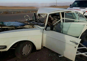 پنج مصدوم در برخورد پیکان با پراید
