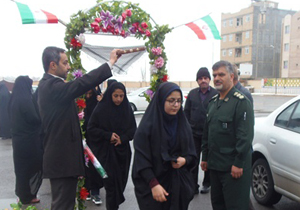 اعزام ۳۰۰ دانش‌آموز دختر به اردوی راهیان نور