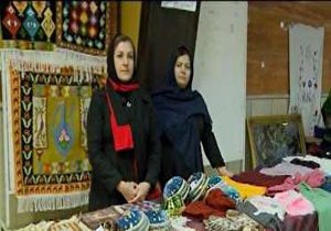 نمایشگاه صنایع دستی بانوان در مهاباد