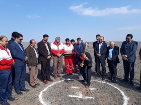 کاشان مجهز به باند فرود بالگرد هلال احمر و اورژانس جاده ای می شود