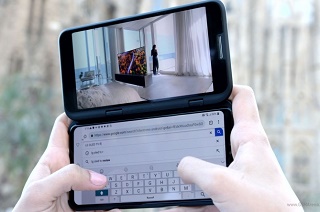 نمایشگاه MWC 2019 | ال&zwnj;جی از مدل گیمینگ 5G با دو نمایشگر مجزا، رونمایی کرد