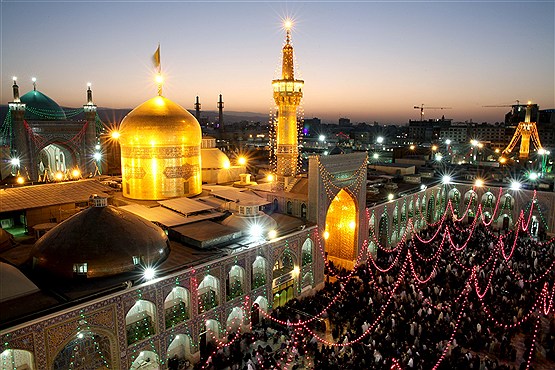 مشهد غرق در نور و سرور شد