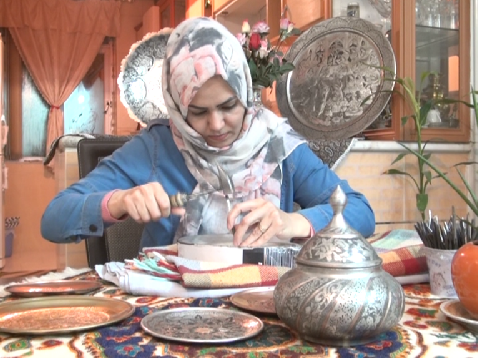 قلم زنی هنری اصیل و ایرانی