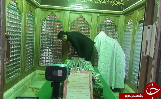 پیوند آسمانی ۷ زوج یزدی در جوار امامزاده سید جعفر محمد (ع)