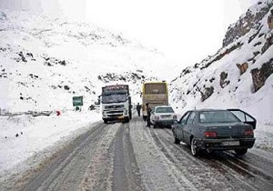 تردد کامیون در ۲ محور ارتباطی استان کردستان ممنوع شد