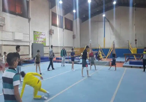 ولی پور و مهدی زاده در اردوی تیم ملی ژیمناستیک هنری جوانان