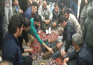 پایان سیزدهمین جشنواره بومی و محلی مسابقات جورابین در مهاباد