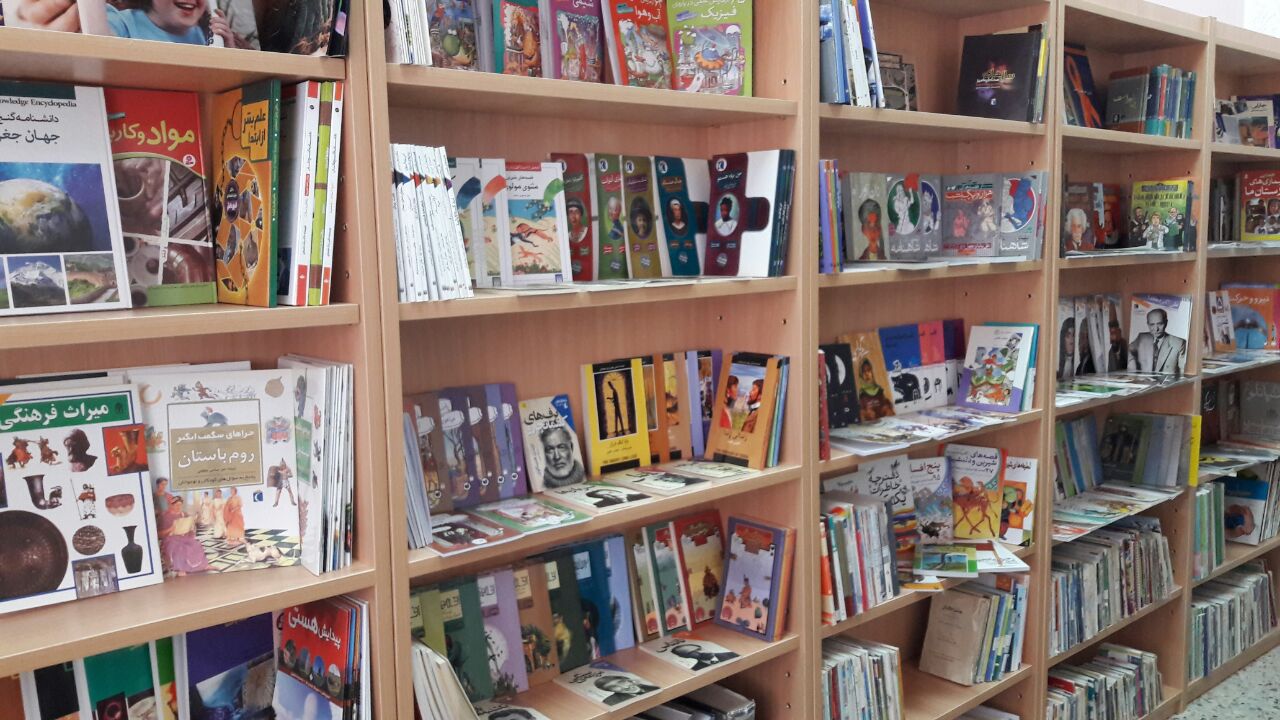 گشایش کتابخانه خیرساز در کاشمر