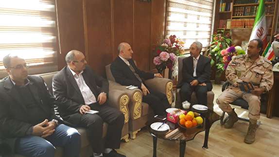 دیدار سرکنسول جمهوری اسلامی ایران در اقلیم کردستان عراق با فرماندار سردشت