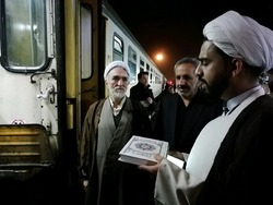 حرکت دومین قطار فرهنگی از مشهد به اهواز