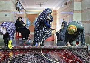 ضرورت مصرف بهینه آب در ایام خانه تکانی