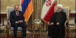 روحانی: کشور ثالثی نمی&zwnj;تواند در روابط صمیمی ما مداخله کند/ پاشینیان: حضور جامعه بزرگ ارامنه در ایران نشانه روابط خوب دو ملت است