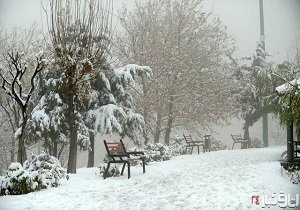 ورود موج دوم بارش باران و برف به استان اردبیل