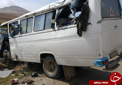 ۲ کشته و ۴ زخمی بر اثر تصادف در محور بوکان_مهاباد