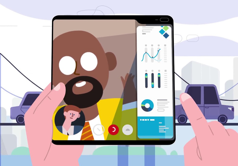ویدئوی انیمیشنی معرفی قابلیت&zwnj;های گلکسی فولد - Galaxy Fold منتشر شد +فیلم