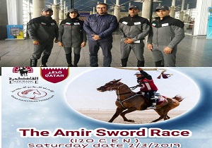 نخستین حضور سوارکاران کردستانی در رقابت‌های بین المللی جام امیر قطر