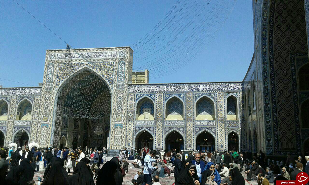 حرم مطهر امام رضا (ع) در قاب دوربین + تصاویر