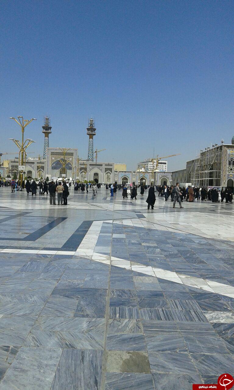 حرم مطهر امام رضا (ع) در قاب دوربین + تصاویر