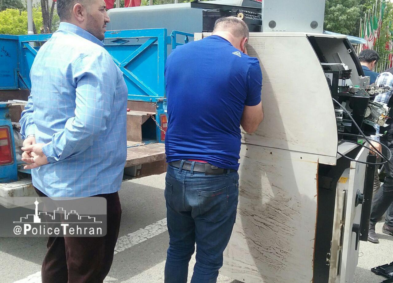 سارقان عابربانک&zwnj;های تهران به دام افتادند + عکس