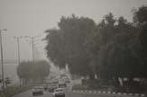 آسمان اهواز میزبان گرد و خاک