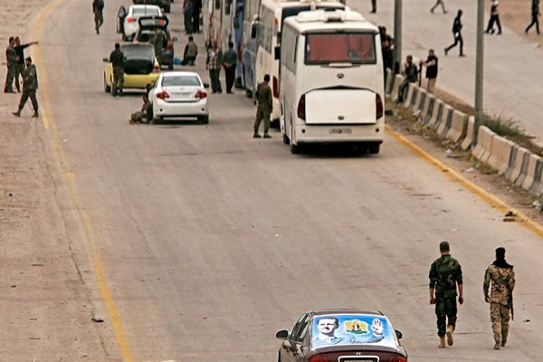 ۳۲۰۰ تن از عناصر مسلح سوری از القلمون خارج شدند