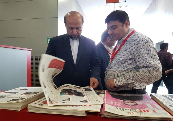 بازدید وزیر ارشاد و رئیس سازمان سینمایی از جشنواره جهانی فجر