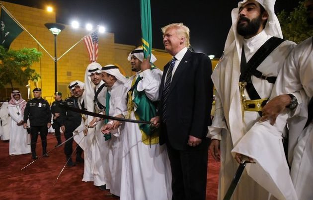 دکترین دو ستون ترامپ این بار با ریاض // ژاندامری منطقه، در باغ سبز ترامپ برای عربستان