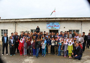 سومین خانه ورزشی در روستای بیله وار افتتاح شد