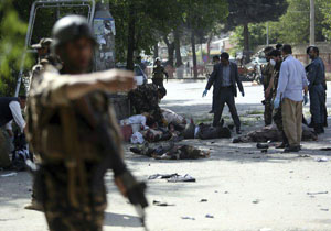 ۱۱ کشته در حمله انتحاری در جنوب افغانستان