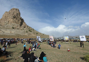 برگزاری مراسم جشن چهلم نوروز در بخش پاریز سیرجان