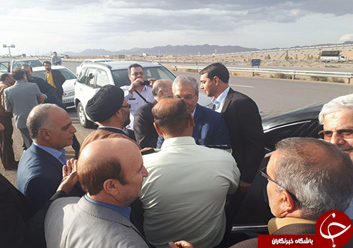 ورود وزیر تعاون، کار و رفاه اجتماعی به فارس