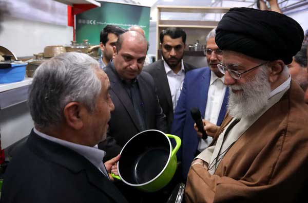 گفتگوی رودرروی ۷۷ تولیدکننده ایرانی با رهبر انقلاب