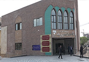 بهره برداری از ساختمان جديد دانشکده دين و رسانه در قم