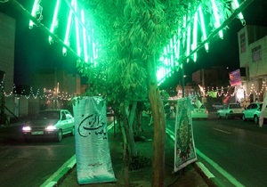 استان قزوین غرق جشن‌های نیمه شعبان شد